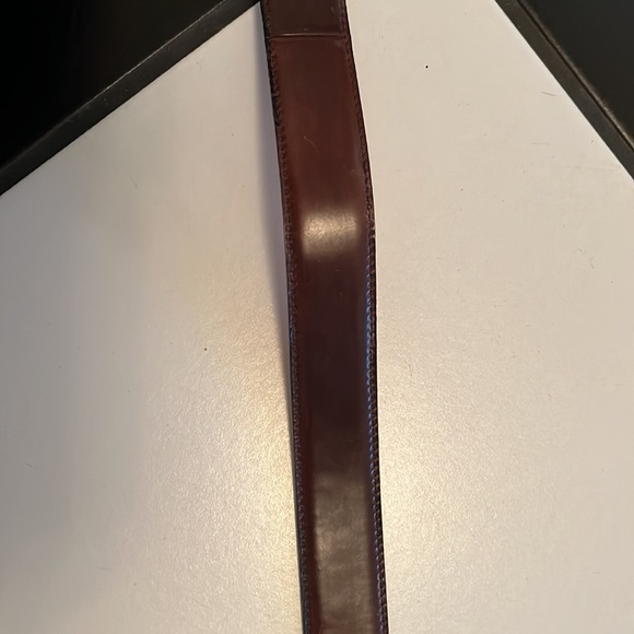 Brooks Brothers shell cordovan belt size 36